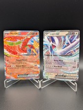 Pokemon TCG - Lugia ex & Ho-Oh ex 2 Card Holo Set | Leggendari Oro e Argento NM