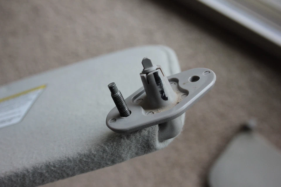 Juego Par Nissan Frontier King Cab 2000-2001 Derecha Derecha Parasol Espejo Gris Tela 15 Foto 3 de 4