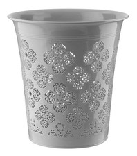 8L Waste Paper Bin Office Bedroom Bathroom Home Lightweight Floral Design