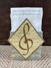 NEW Hallmark Note Pad Musical Theme "May your day be filled with Music"