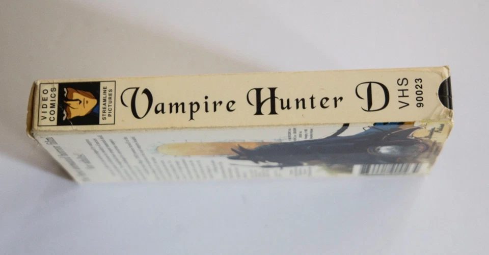 Vampire Hunter D-VHS-1985-Streamline Pictures-Horror-Not For Kids-VG - Image 3 of 4