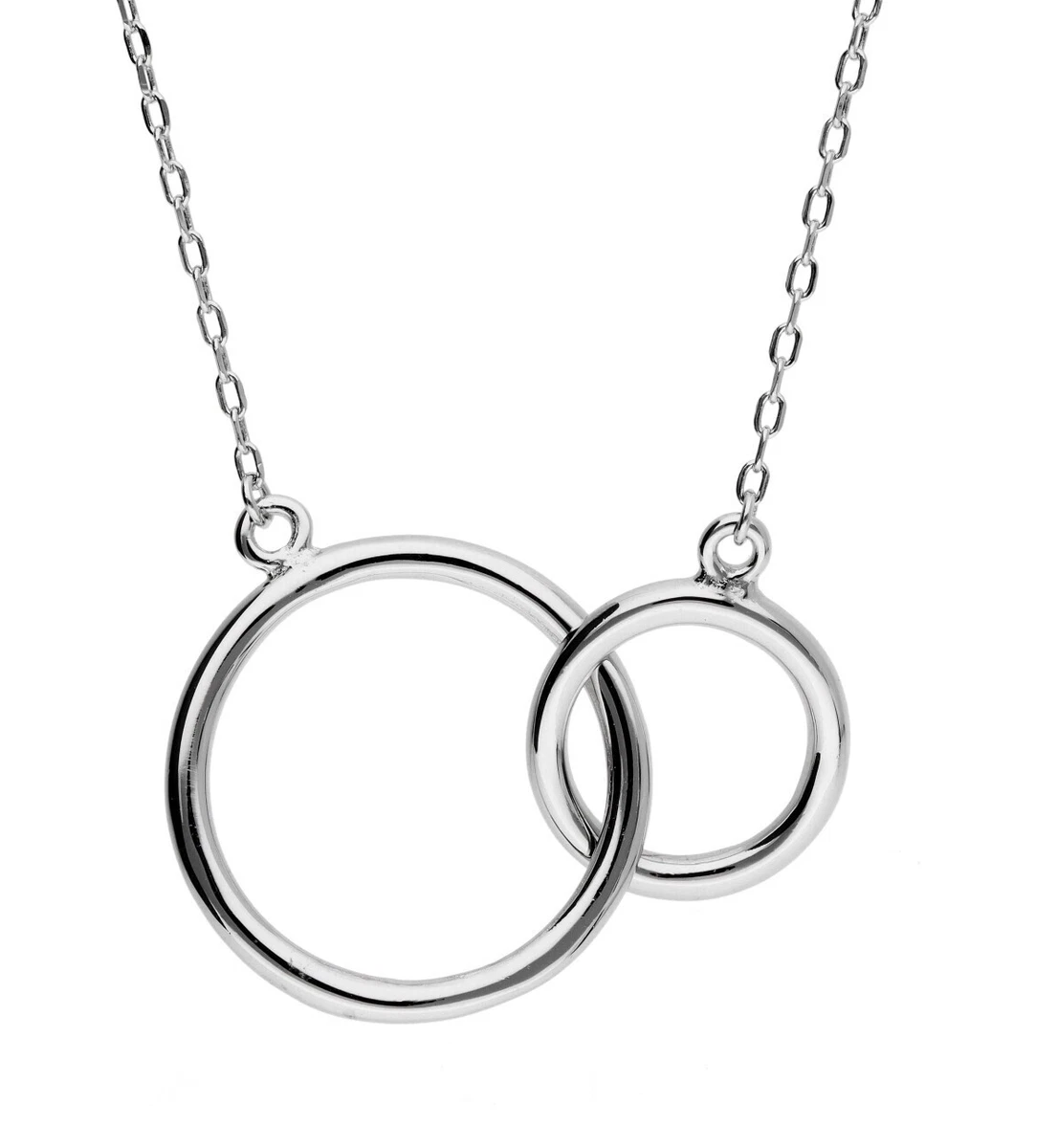 Sterling silver store round pendant