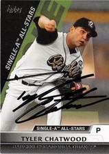 Tyler Chatwood autographed baseball card (Angels) 2011 Topps Pro Debut #SA45