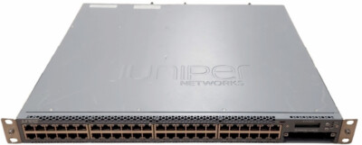 Juniper EX4300-48T 48-Port 10/100/1000 / 4-Port 40GbE QSFP+ Switch *READ*