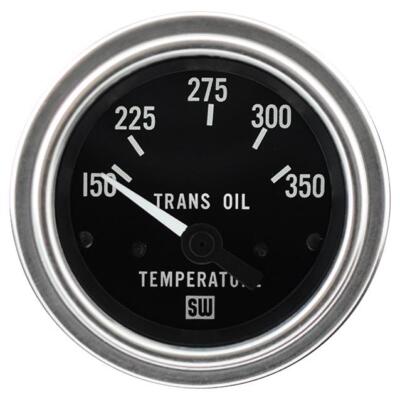 Stewart Warner Deluxe Series Electrical Transmission Temp Gauge 2 1/16'' Dia