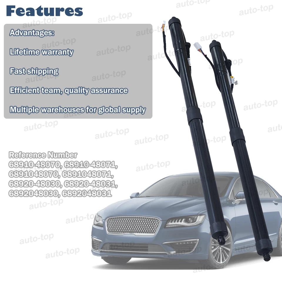 OEM 2 Rear Left Right For 16-19 Lexus RX350 RX450h Tailgate Power Support Struts - Image 3 of 4