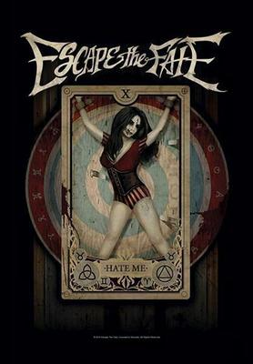 ESCAPE THE FATE FLAGGE FAHNE HATE ME POSTERFLAGGE STOFF POSTER FLAG