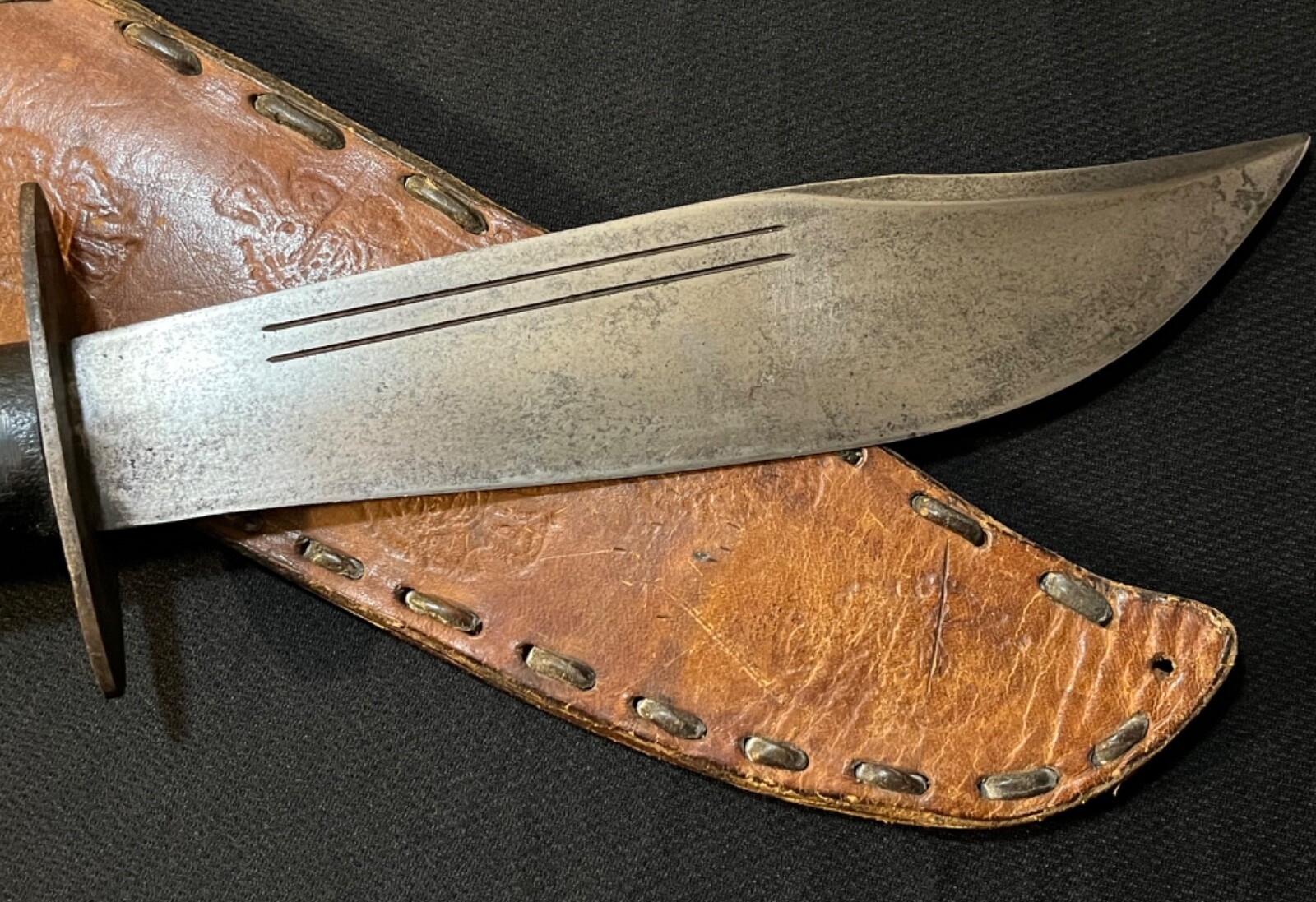 *ID’d* WW II WESTERN V44 Fighting Knife/Machete Survival Marines/V44 WW2 eBay