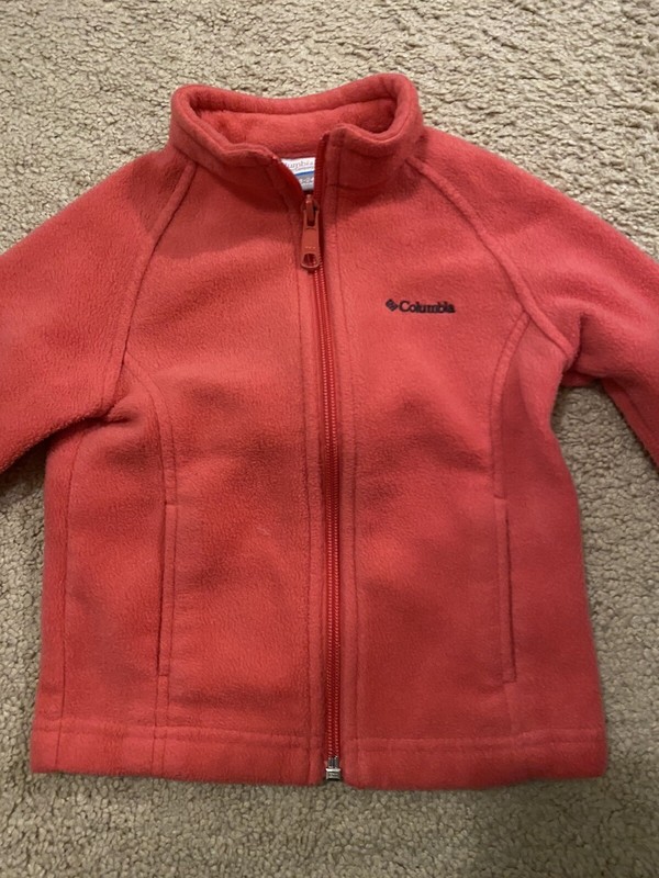 Columbia Girls Fleece Jacket 18-24 Months pink
