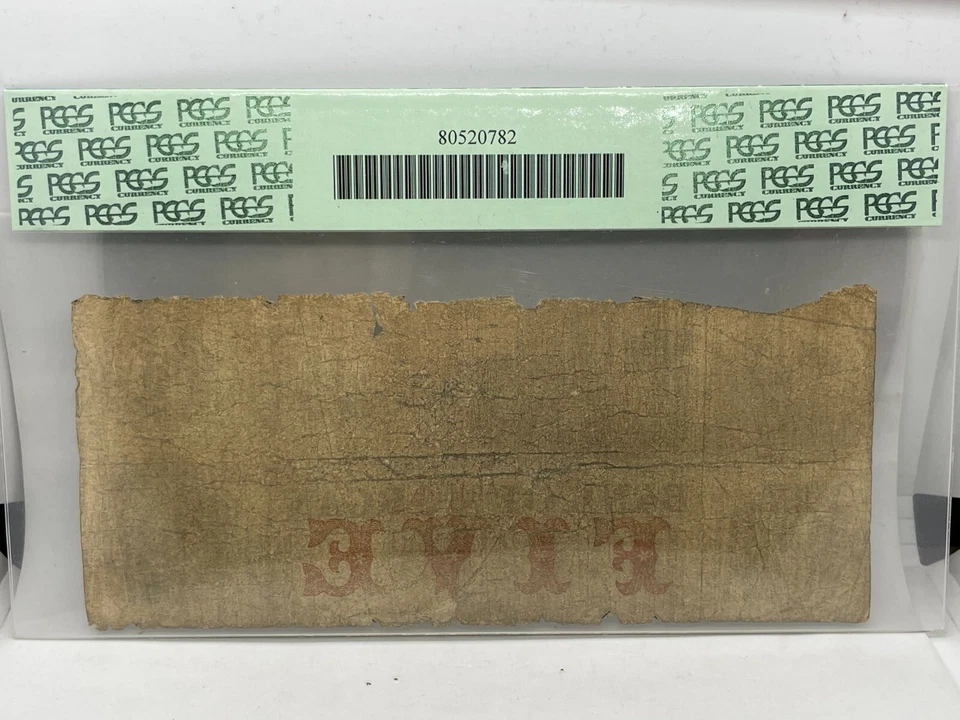 Bank Of Morgan, Georgia $5 March 9 1857 PCGS VG10 Apparent - Image 4 of 4