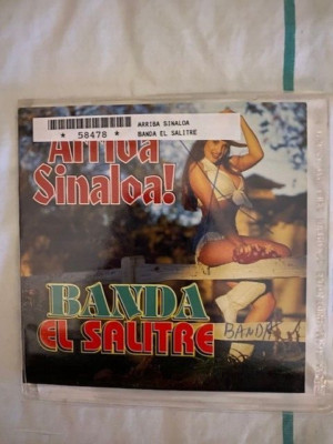 Arriba Sinaloa! Banda el Salitre (CD, Promo) V.G +