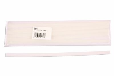 Power-Tec 91613 High Density Polyethylen (HDPE) flache Kunststoffstreifen 10 mm 15 Stück