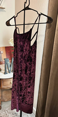 Sexy Crushed Velvet Clubwear Party Coquette Dress