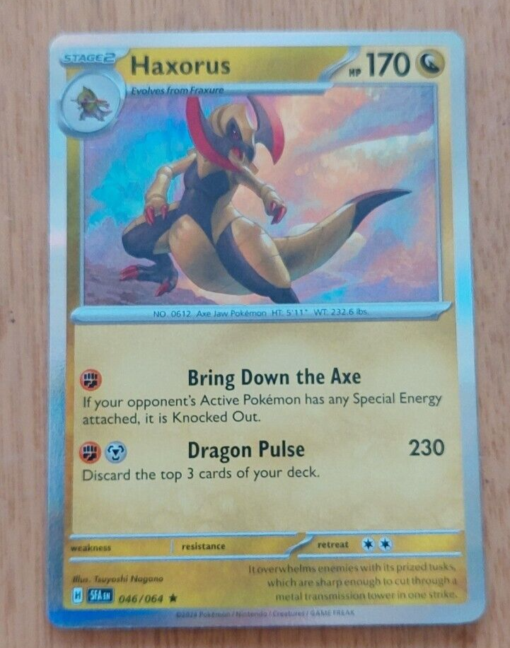haxorus pokemon card price 112/172 Brilliant Stars - Evolution 3 Lot Mint / near mint condition trading card 2015 Pokmon TCG - HAXORUS