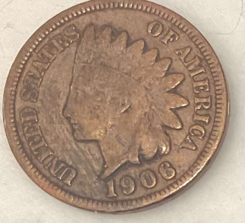 1906 Indian Head Cent - VG