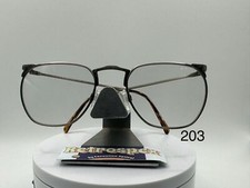 Vintage Oversize Sunglasses NOS Preppy Light Reactive Lens  Tura 268 Pewter