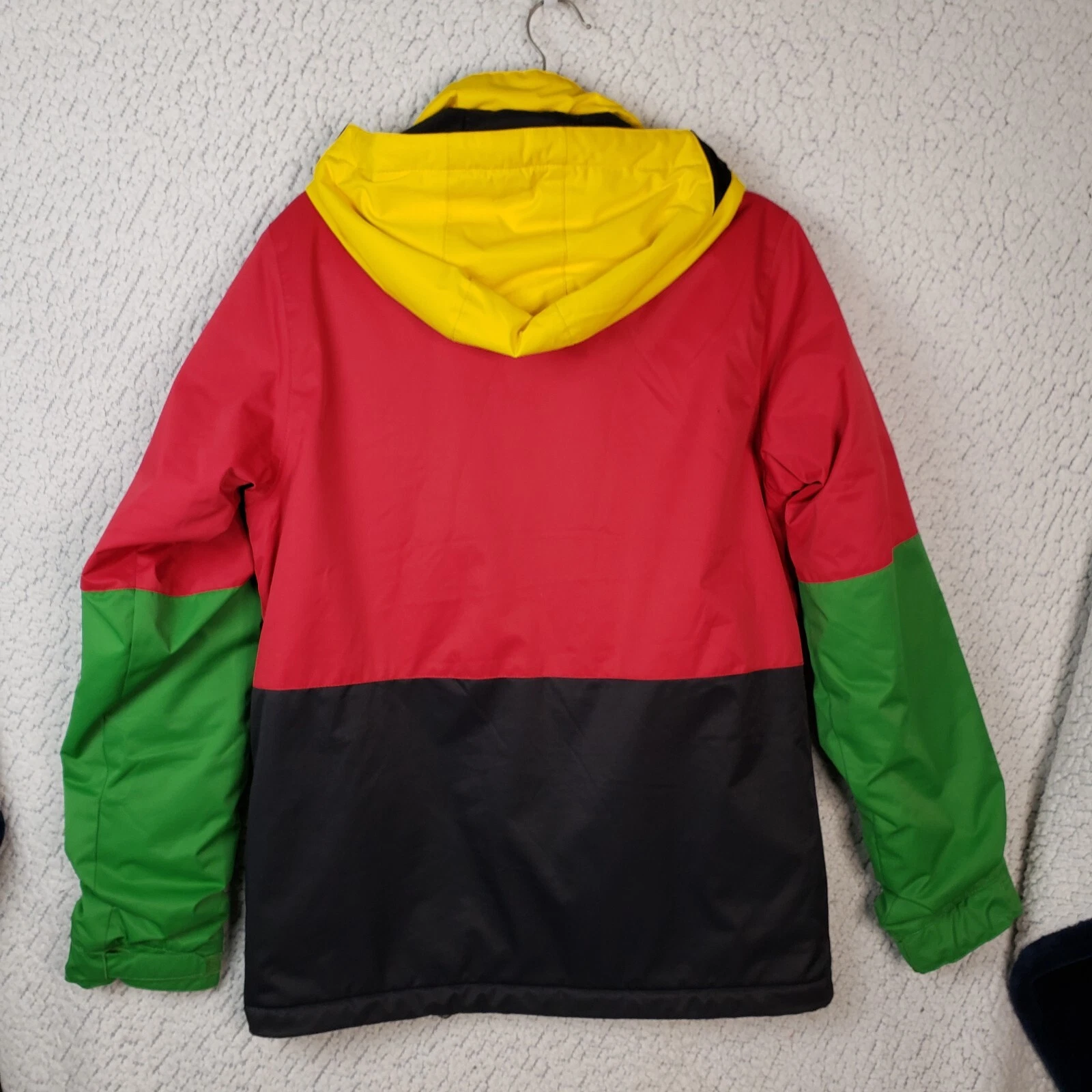 burton dryride colorblock skicore streetwear jacket