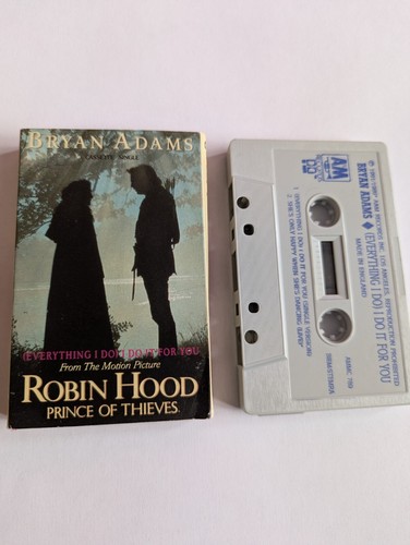 Bryan Adams (Everything I Do) I Do It For You Cassette Single 2 Tracks - Picture 3 of 5