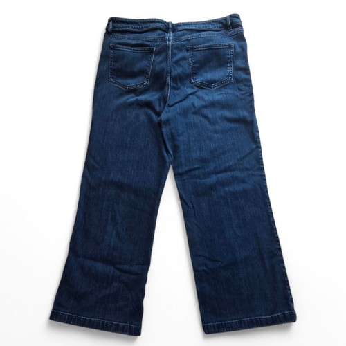 J. Jill Smooth Fit Full Leg Denim Jeans Medium Wash Size 16 Petite - Picture 4 of 11