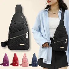 Crossbody Small Sling Backpack Bag for Women Chest Bag Travel Sport Daypack Gift