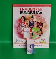 Panini Frauen Bundesliga 2023/2024 alle 292 Sticker komplett + Hardcoveralbum