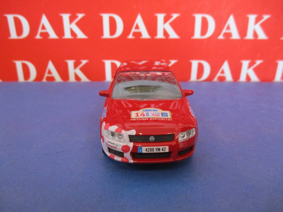 Die cast 1/43 Modellino Auto Tour de France Fiat Stilo Red 2002 - Immagine 3 di 4