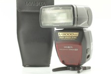 MINT w/Case Minolta Program High Speed Flash Gun 5400HS From JAPAN
