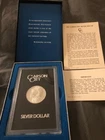 1882 CC Morgan Silver Dollar  Box and Paperwork