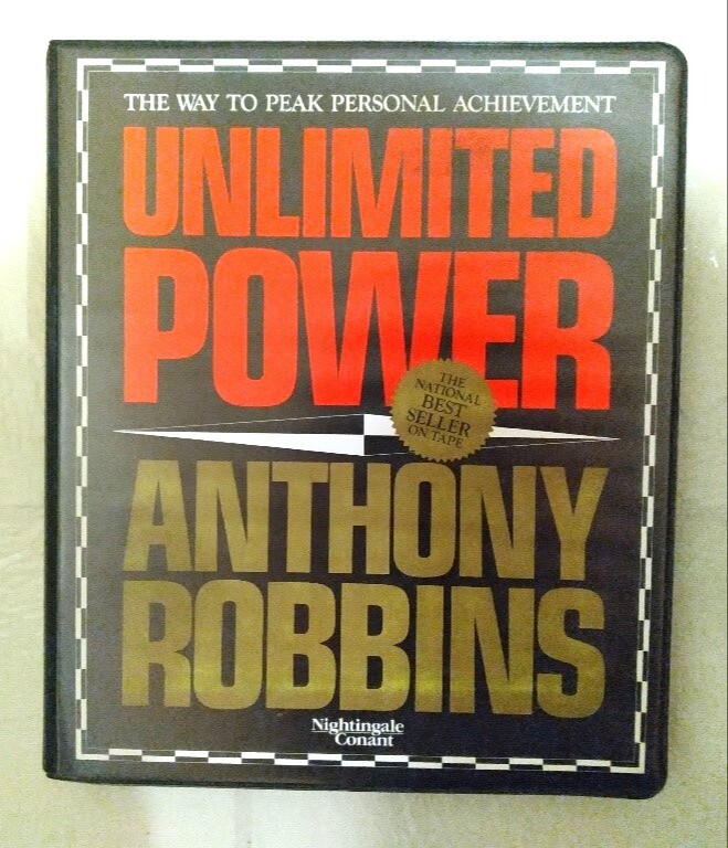 UNLIMITED POWER 6 Audio Cassettes Anthony Robbins The Way To Peak Achievement