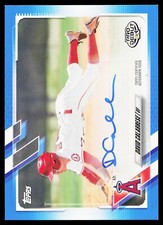 2021 Topps Pro Debut Blue Auto /150 David Calabrese #PD-114 Auto