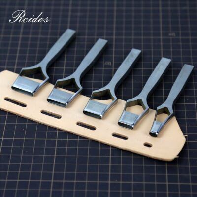 Leather Belt Flat Hole Puncher RCIDOS Bag Punching Manual DIY 5x8/16/20/22/25mm