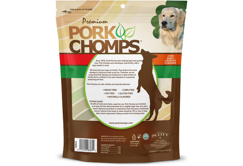 Pork Chomps Dog Chews, 5-inch Munchy Sticks, Assorted Flavors, 50 Count - Picture 4 of 7