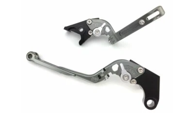 Paire Leviers Repliables Titane Pour HONDA CBR 650 F CBR650F 650F RC74 2014-2016 - Photo 1/4