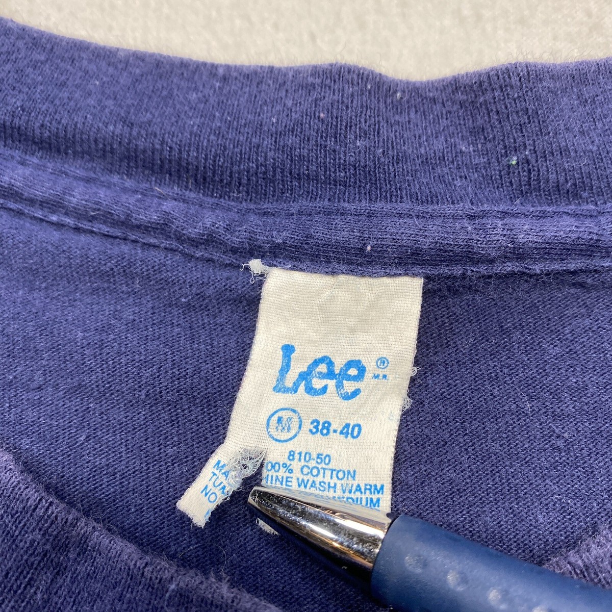 ◆LEE◆ Vintage Logo T-Shirt Light Blue s-l400.jpg