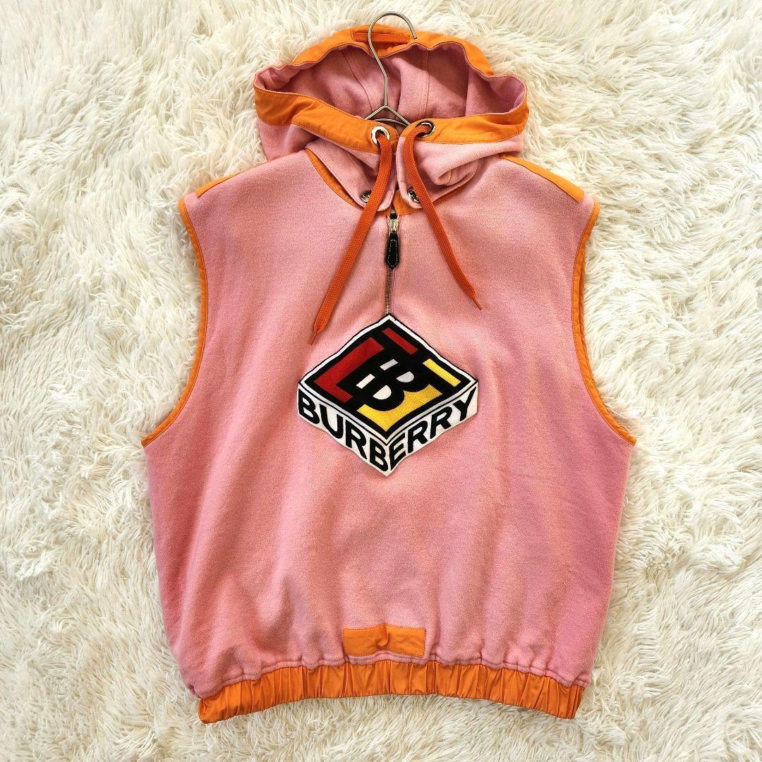 Burberry Half Zip Hoodie Men's Fashion from Japan