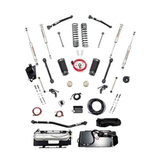 Freedom Off-Road + AccuAir Air Suspension 2.5-4" Lift Kit for 07-18 Wrangler JK