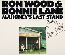 RON WOOD & RONNIE LANE Signed 'Mahoney's Last Stand' Photograph 9.5"x8" reprint