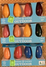 LOT/12 GE C-9 Outdoor Christmas Replacement Light Bulbs Assorted NEW NOT TESTED