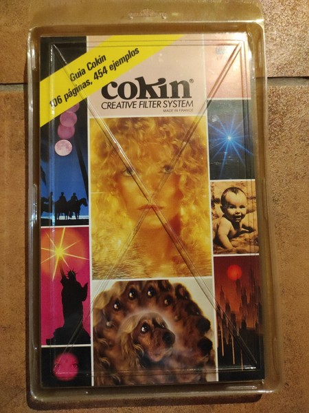 Guia Cokin Español Filtro fotografia manual Vintage En plastico original