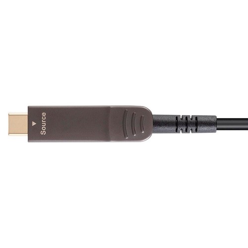 50FT USB-C 3.1 Type C to AOC HDMI Active Fiber Optic Video Cable 4K 60Hz Gold - 第 3/6 張圖片