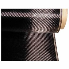 Carbon Fibre Cloth (Twill Weave) 10m x 1m (200gm)