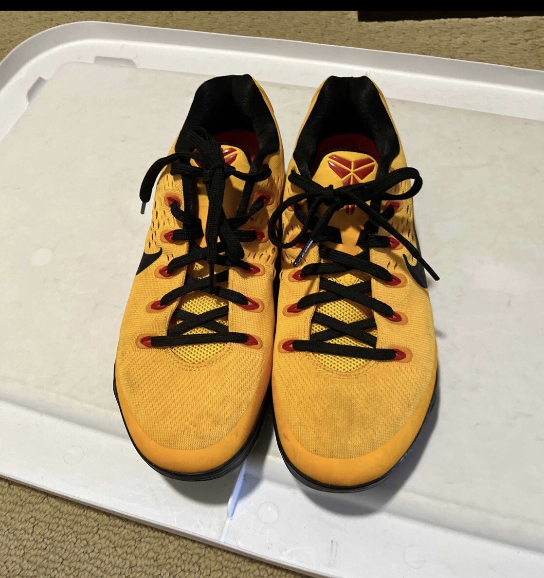 Kobe Nike シューズ 9 .5(US) イエロー/パープル Nike Basketball Kobe Bryant IX 9 EM - 'Bruce Lee' 646701-700