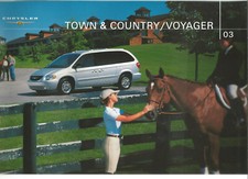 2003 Chrysler Town & Country / Voyager brochure
