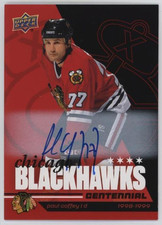 2025-26 UD Chicago Blackhawks Centennial Red Hot Auto Paul Coffey Auto HOF SP