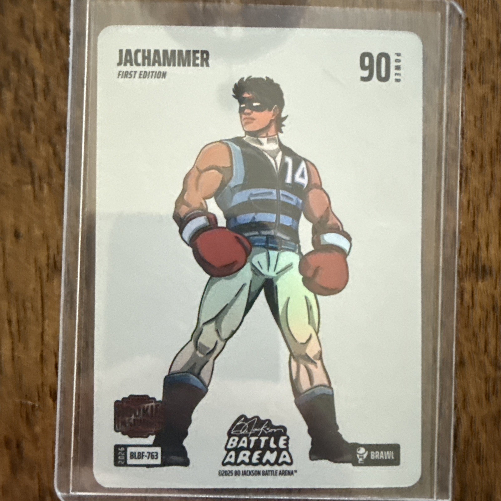 Bo Jackson Battle Arena JACHAMMER Jac Caglianone RC #BLBF-763 Blizzard brawl