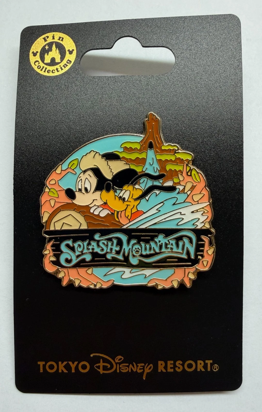 Tokyo Disney Resort - Splash Mountain Ride Attraction Pin