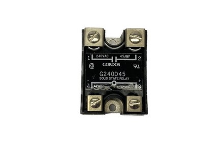 NOS Gordos 240VAC 45A Output 3-32VDC Input Solid State Relay G240D45