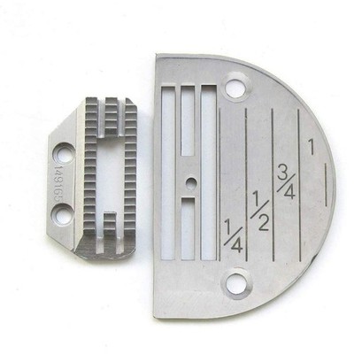 Needle Plate & Feeder Set for Industrail Single Sewing Machine 