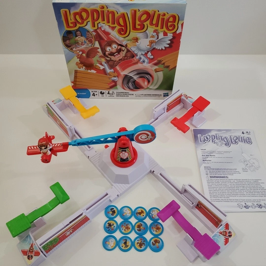 4 Chip Di Ricambio Tapes4you Per Looping Louie E Looping Chewie | Compatibili Hasbro | Dimensioni Originali 28,6 X 2,5 Mm - 4