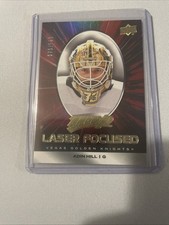 2025-26 Upper Deck MVP - #LF-12 Laser Focused Adin Hill Red 075/ 599